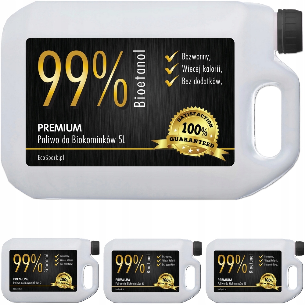 Bioetanol 99% pre Biokrb 20L, PREMIUM biopalivo
